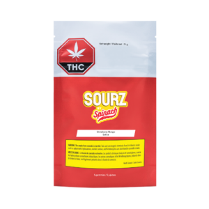 Spinach SOURZ Strawberry Mango Sativa Soft Chews