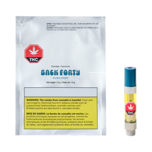 Back Forty Kush Mint 510 Vape Cartridge