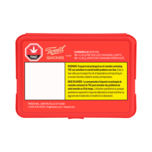 Tweed Quickies Chemsicle Pre-Roll
