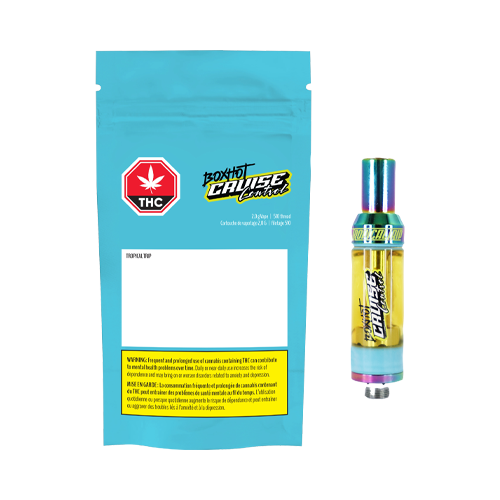 Cruise Control by BOXHOT Tropical Trip THC+CBD 510 Vape Cartridge