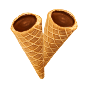A-Ha! Milk Chocolate Live Rosin Waffle Cones