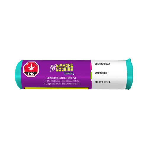 BOXHOT Diamond Doobies Trifecta Infused Pre-Roll