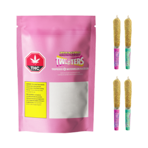 Rizzlers Twisters Kief Coated Watermelon & Tropicoco Infused Pre-Roll