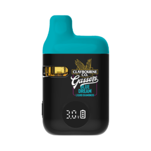 Claybourne Gassers Blue Dream Liquid Diamonds Disposable Vape