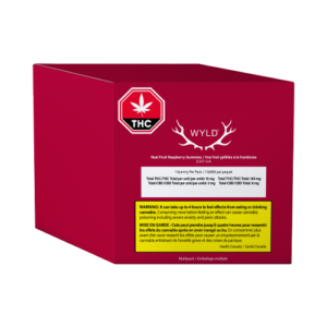 WYLD Real Fruit Raspberry Sativa Multipack Soft Chews