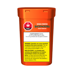 Back Forty Backpackers Liquid Imagination Pre-Roll