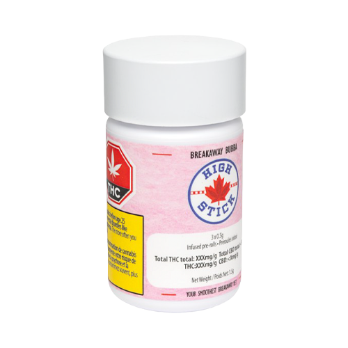 High Stick Breakaway Bubba Liquid Diamond Infused Pre-Roll