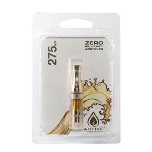 Active CBD Oil Distillate Cartridges