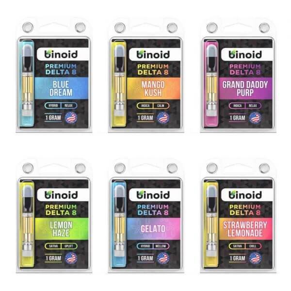 Binoid Delta-8 THC Cartridges EU