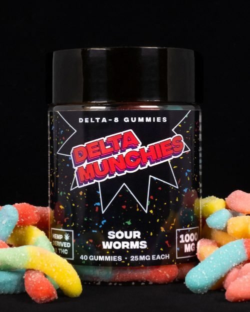 Delta Munchies Sour Worms EU