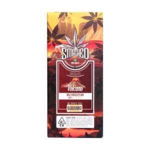 Smashed Volcano Milk Chocolate Bar