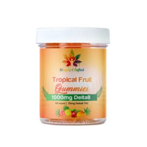 Tropical Bliss Delta-8 THC Gummies