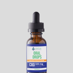 UNOIA CBD Oil Peach Flavor