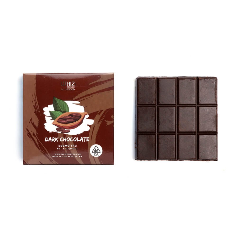 Whiz Dark Chocolate Bar 1000mg