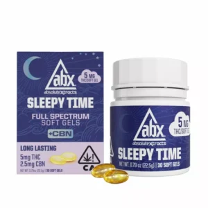 AbsoluteXtracts (ABX) 2.5mg CBN – Sleepy Time Softgels (I)