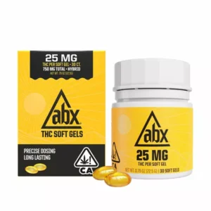 AbsoluteXtracts (ABX) THC Soft Gels (H) – 25mg
