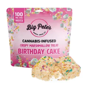 Big Pete’s Birthday Cake Crispy Marshmallow Treat (I)