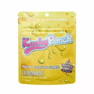 Kushy Punch Lemonade Gummies (S) – Individual