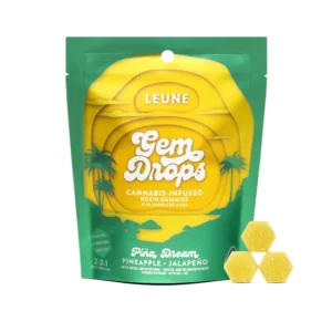 LEUNE Pineapple Jalapeno Gummies – Pina Dream Gem Drops