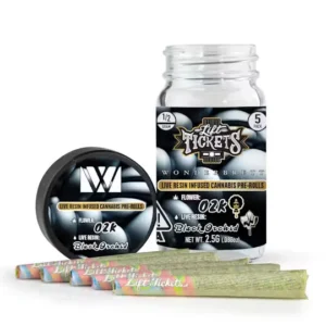 Lift Tickets OZK x Black Orchid – Infused Pre-Roll 5-Pack