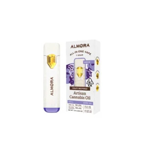 Pomegranate Kush [1000mg] Almora 100% Fruit Live Resin All-In-One