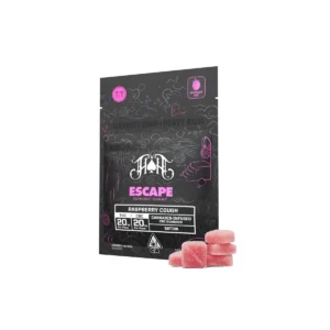 Raspberry Cough | Sativa – Escape RCS CBC Euphoric Gummy